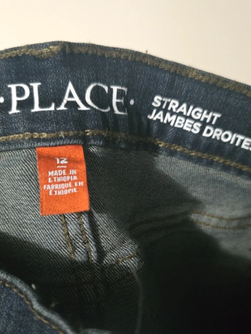 Place Dark Blue Slim Straight Men’s Jeans